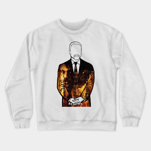 David Fincher (Se7en) Portrait Crewneck Sweatshirt by Youre-So-Punny